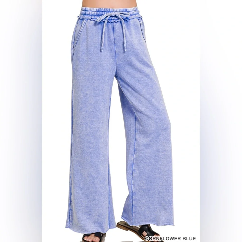 Zenana Outfitters Cornflower Blue - Picture 2 of 5